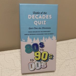 Battle of the Decades Quiz Game - 80’s, 90’s, 00’s by Indigo